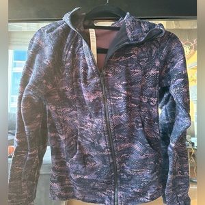 Lululemon purple zip up hoodie
